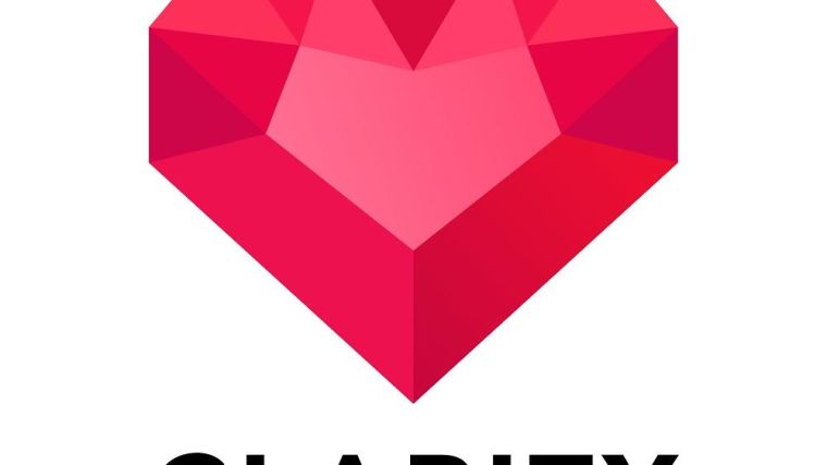 Stylized heart illustration with 'CLARITY' wording underneath