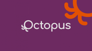 Octopus trial logo: 'Octopus' text with design reminscent of octopus tentacles.